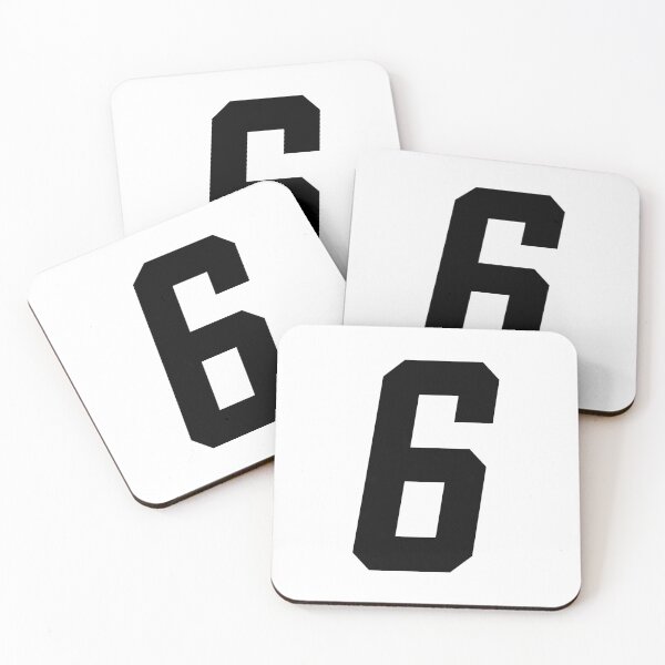 Item preview, MX Racing Number 6 (six) slant italic designed and sold by designseventy.