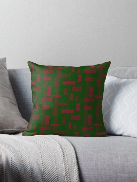 Item preview, red block bliss green designed and sold by SimplyDazzleInc.