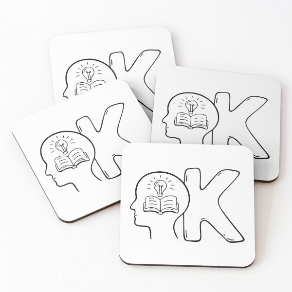 Item preview, An illustration of knowledge beside letter K designed and sold by rasagamastore.