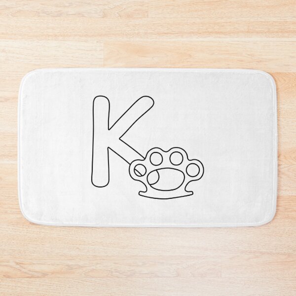 Item preview, An illustration of knuckle beside letter K designed and sold by rasagamastore.