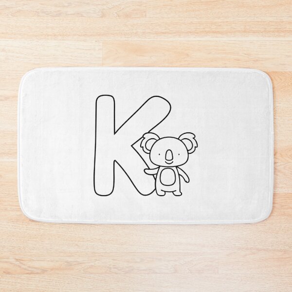 Item preview, An illustration of koala beside letter K designed and sold by rasagamastore.