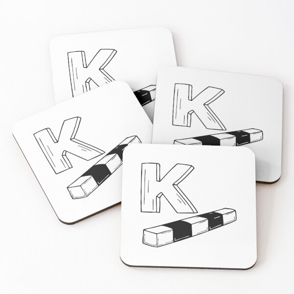 Item preview, An illustration of kerb beside letter K designed and sold by rasagamastore.