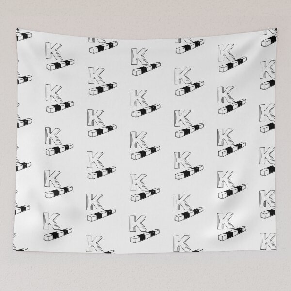 Item preview, An illustration of kerb beside letter K designed and sold by rasagamastore.