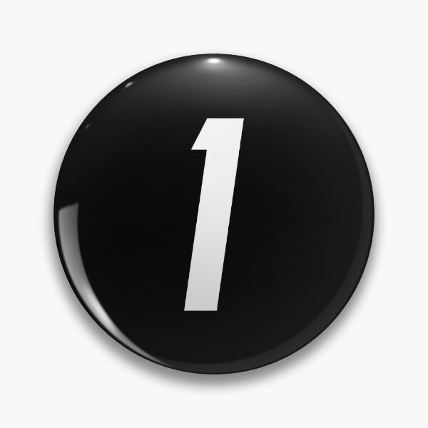 Item preview, MX Racing Number 1 (one) white slant italic designed and sold by designseventy.