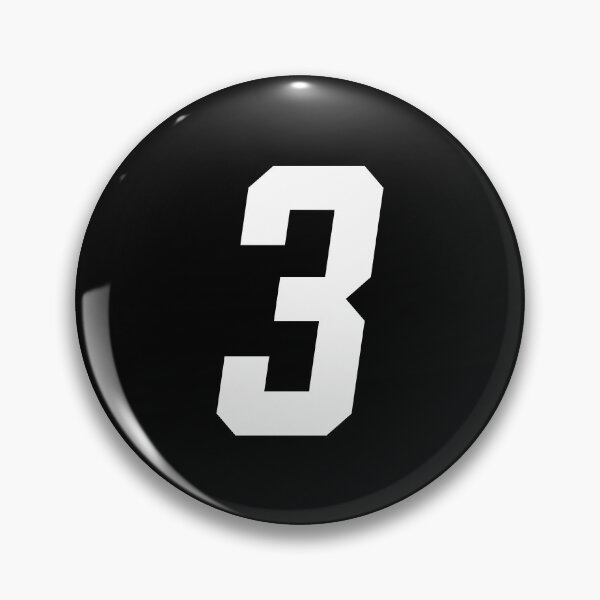 Item preview, MX Racing Number 3 (three) white slant italic designed and sold by designseventy.