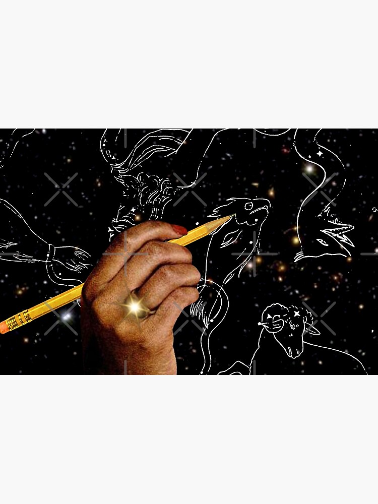 Thumbnail 4 of 4, Zipper Pouch, Drawing constellations designed and sold by MsGonzalez.