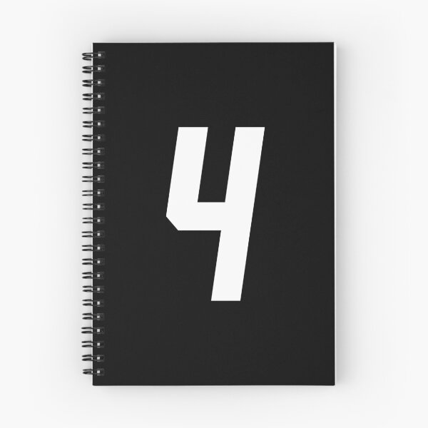 Item preview, MX Racing Number 4 (four) white slant italic designed and sold by designseventy.