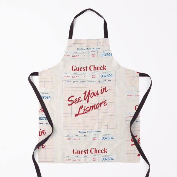 Item preview, See You in Lismore - Vintage Diner Guest Check Travel Print designed and sold by RM-Journey.
