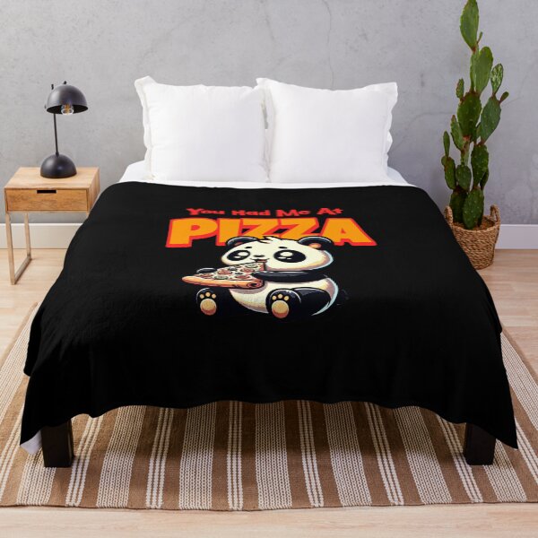 Item preview, You Had Me At Pizza Cute Panda Eating Funny Graphic designed and sold by CJC Designs.
