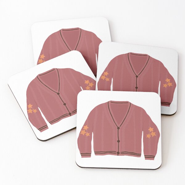 Item preview, maroon & orange cardigan designed and sold by Camille Albers.