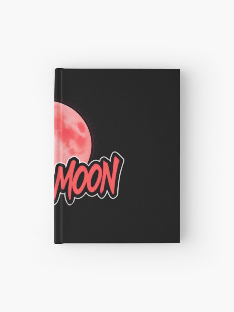 Thumbnail 1 of 3, Journal, Blood Moon Lunar Eclipse Tonight Graphic Art designed and sold by AuraMotivate.