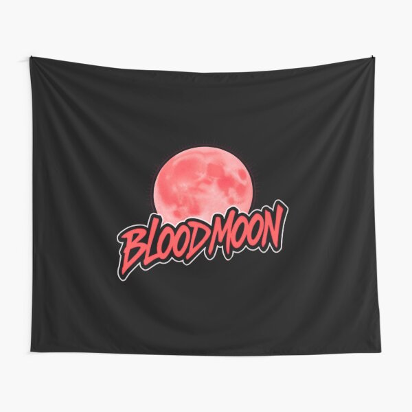 Item preview, Blood Moon Lunar Eclipse Tonight Graphic Art designed and sold by AuraMotivate.