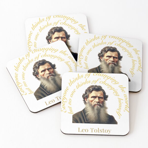 Item preview, Tolstoy Quote designed and sold by ThranDesigns.