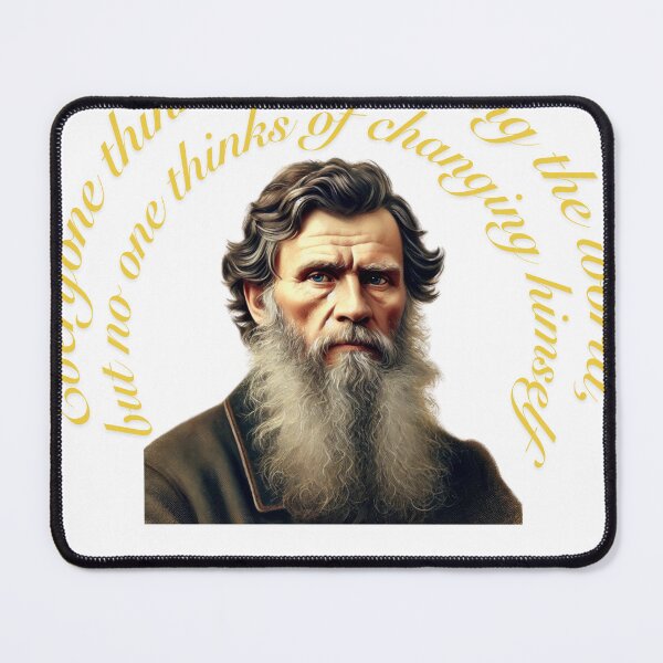 Item preview, Tolstoy Quote designed and sold by ThranDesigns.