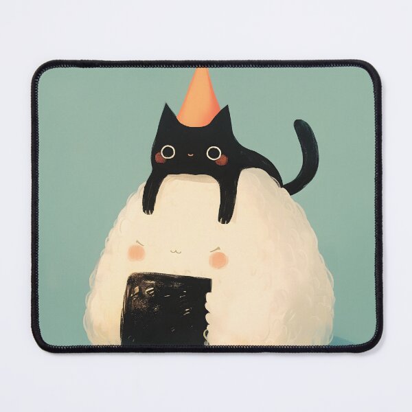 Item preview, Onigiri Cat designed and sold by YUI Works.