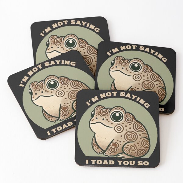 Item preview, I Toad You So - Love Japanese Toads Dad Jokes Funny Saying designed and sold by Maljonic.