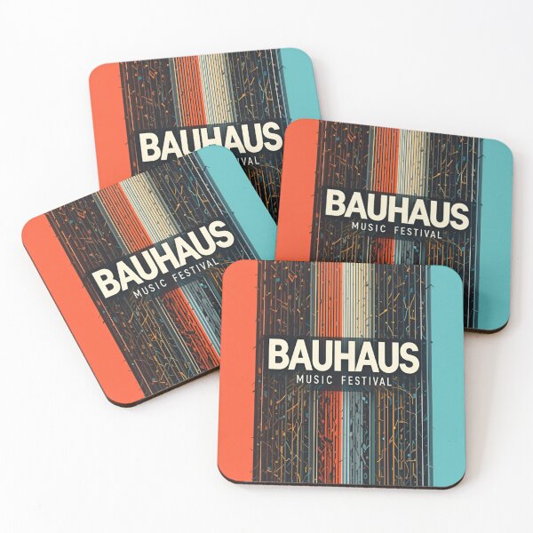 Item preview, Minimalist Bauhaus Music Festival Poster – Modern Design designed and sold by rajasekhark.