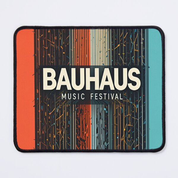 Item preview, Minimalist Bauhaus Music Festival Poster – Modern Design designed and sold by rajasekhark.