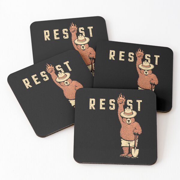 Item preview, Protect our national parks - US alt park service bear resist forests public lands designed and sold by PixelBea6Arcade.