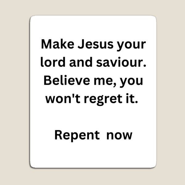 Aperçu de l'œuvre Faites de Jésus le Seigneur de votre vie créée et vendue par Every Knee.