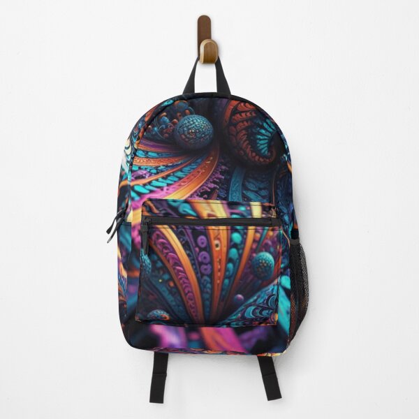 Item preview, Vibrant Fractal Swirl with 3D Depth designed and sold by Harmonic_Layers.