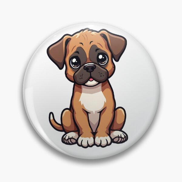 Artikelvorschau, Entzückender Boxerwelpe – Niedliche Hundekunst T-Shirt entworfen und verkauft von ImaginPictura.
