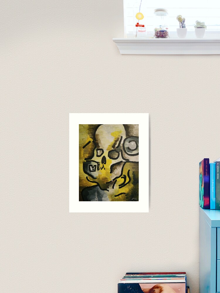 Thumbnail 1 of 3, Art Print, A-Skull designed and sold by Colin Mullin.