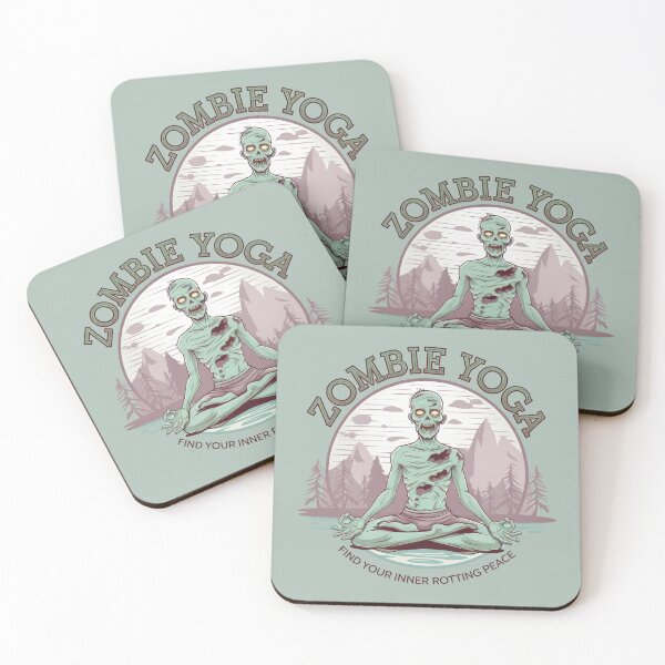 Item preview, Zombie Yoga  designed and sold by Kaurisdigital.