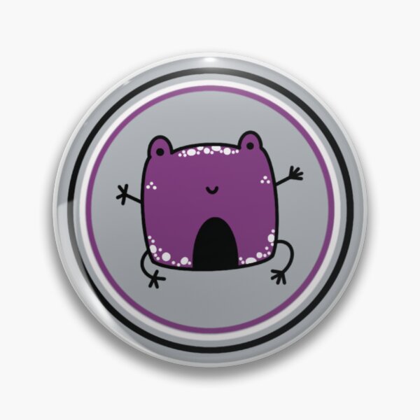 Item preview, Asexual Pride Frog designed and sold by CrowCalavera.