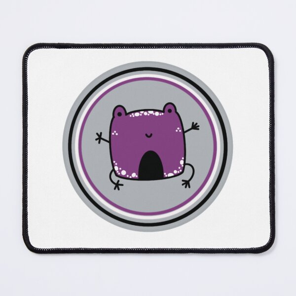 Item preview, Asexual Pride Frog designed and sold by CrowCalavera.