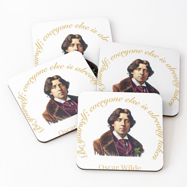 Item preview, Oscar Wilde Quote designed and sold by ThranDesigns.