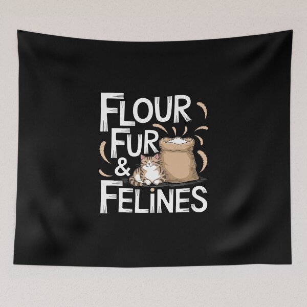 Item preview, Flour, Fur & Felines designed and sold by MagicWander.