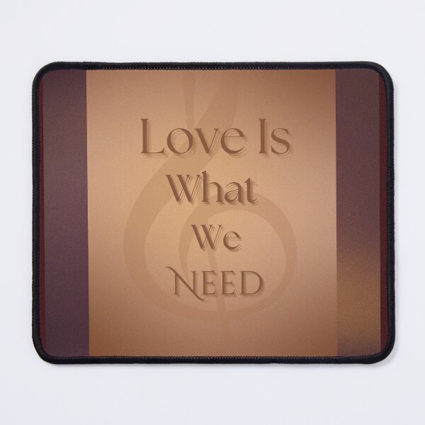 Item preview, Love Is What We Need designed and sold by BrightrDayMusicArt.