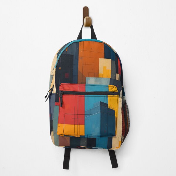 Item preview, Cubist Bauhaus Urban Skyline – Bold Abstract Geometry designed and sold by rajasekhark.