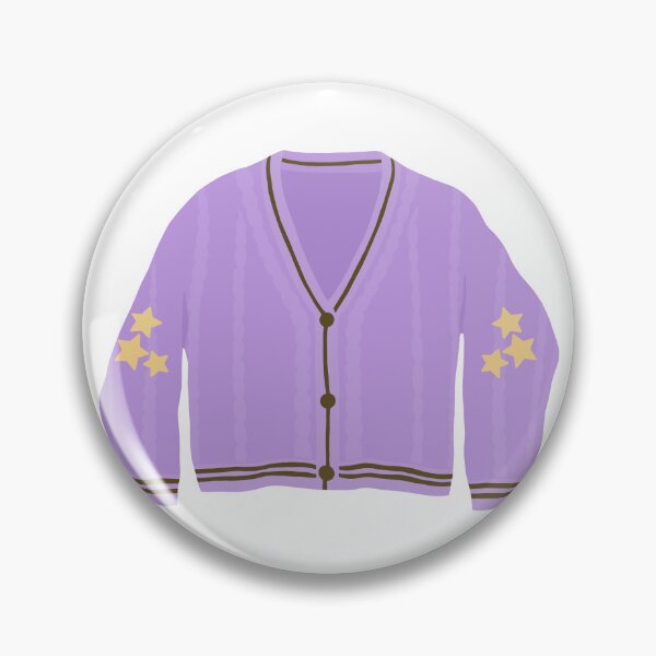 Item preview, purple & gold cardigan designed and sold by Camille Albers.