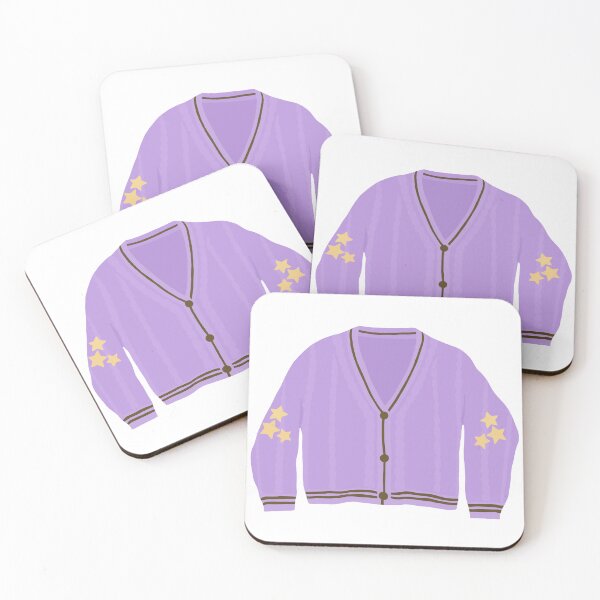 Item preview, purple & gold cardigan designed and sold by Camille Albers.