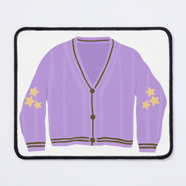 Item preview, purple & gold cardigan designed and sold by Camille Albers.