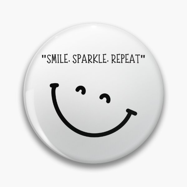 Item preview, "Smile, Sparkle, Repeat" designed and sold by Motivamujer.