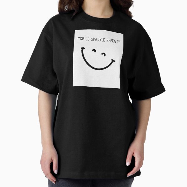 Item preview, "Smile, Sparkle, Repeat" designed and sold by Motivamujer.