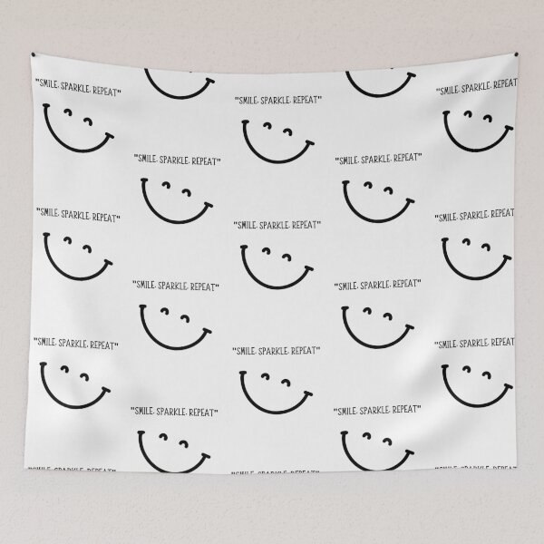 Item preview, "Smile, Sparkle, Repeat" designed and sold by Motivamujer.