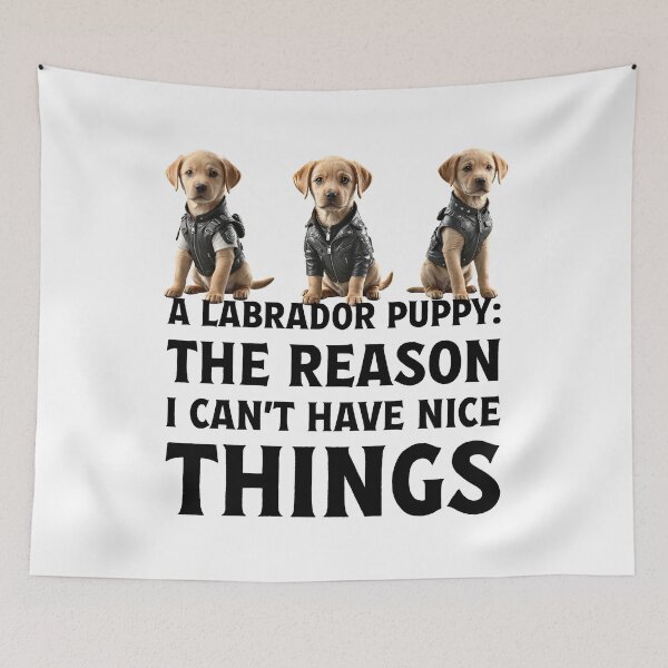 Item preview, Owner of cute pet puppy Labrador dog. designed and sold by Drone-tees.