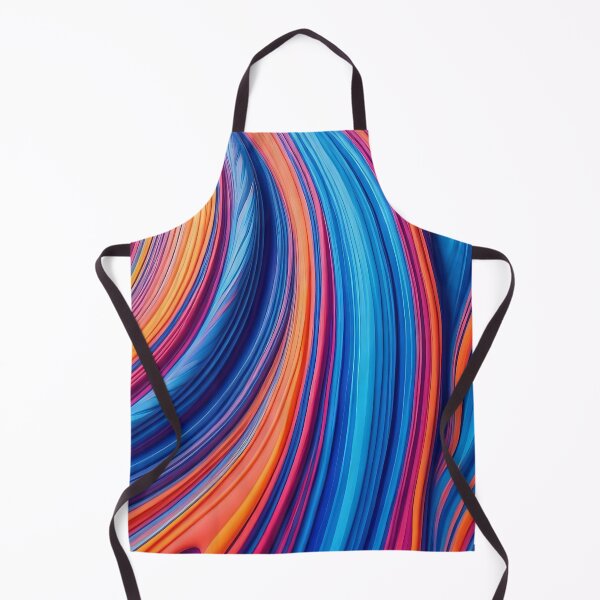 Item preview, Vibrant Flow Abstract Colour Waves designed and sold by ArtComixHaven.