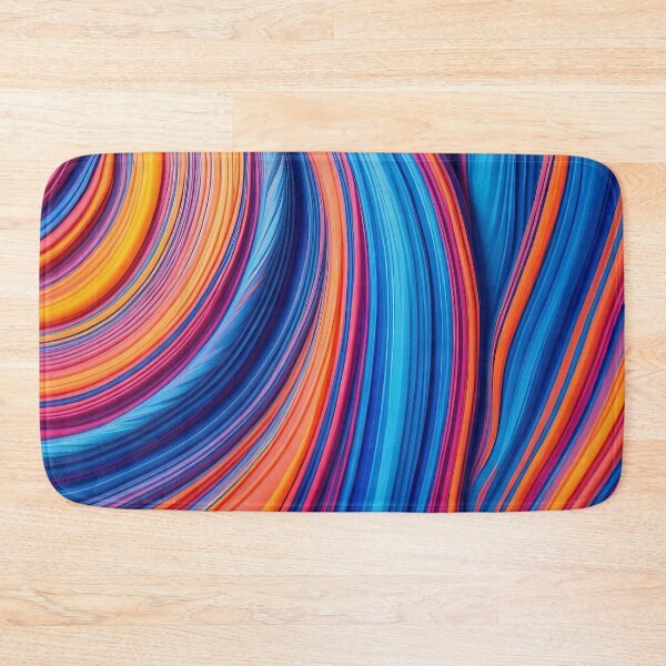 Item preview, Vibrant Flow Abstract Colour Waves designed and sold by ArtComixHaven.