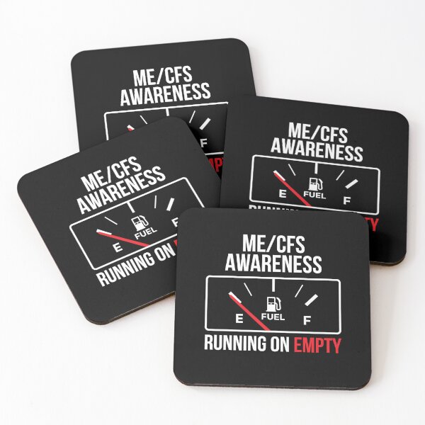 Item preview, ME/CFS Awareness - Running On Empty - White designed and sold by Darling DeDe.