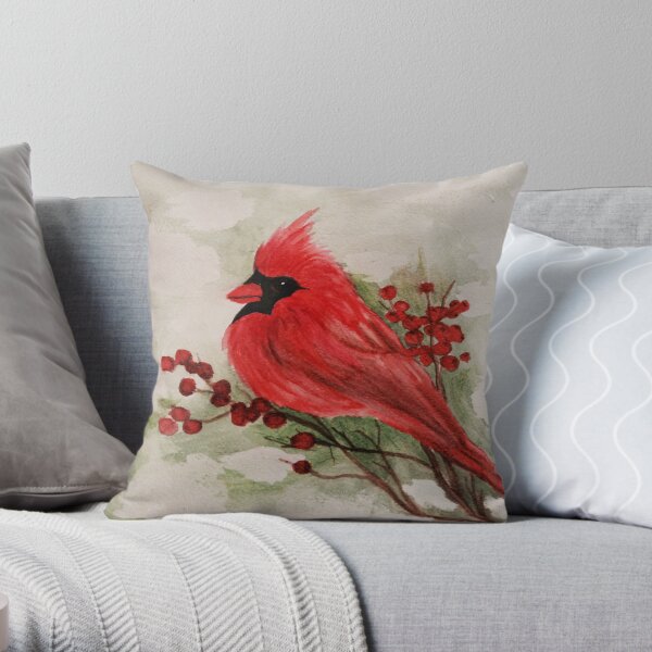 Cardinal Throw Pillow