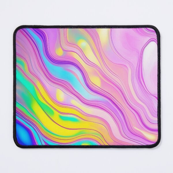 Item preview, Iridescent Flow - Dreamy Abstract Waves designed and sold by ArtComixHaven.