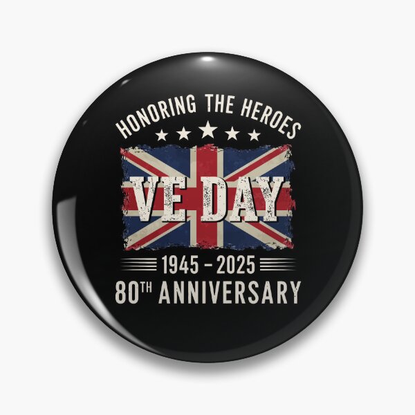Item preview, VE Day 2025 Flag 80th anniversary 2025 V-E Day 80th designed and sold by varioarts.