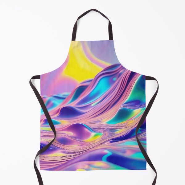 Item preview, Iridescent Dreamscape Abstract Liquid Glow designed and sold by ArtComixHaven.