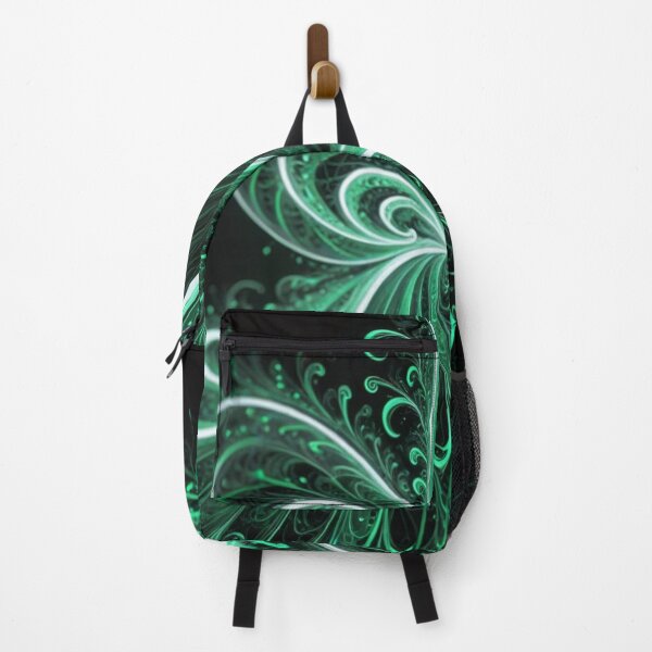 Item preview, Glowing Green Abstract Fractal Burst designed and sold by Harmonic_Layers.