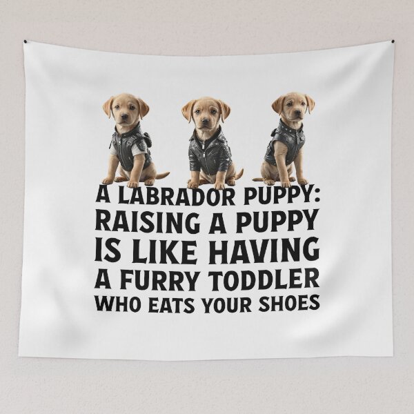 Item preview, Owner of cute pet puppy Labrador dog. designed and sold by Drone-tees.